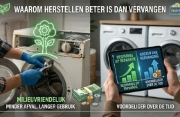 Waarom Witgoed Herstellen Beter Is dan Vervangen — Voor Uw Portemonnee én het Milieu